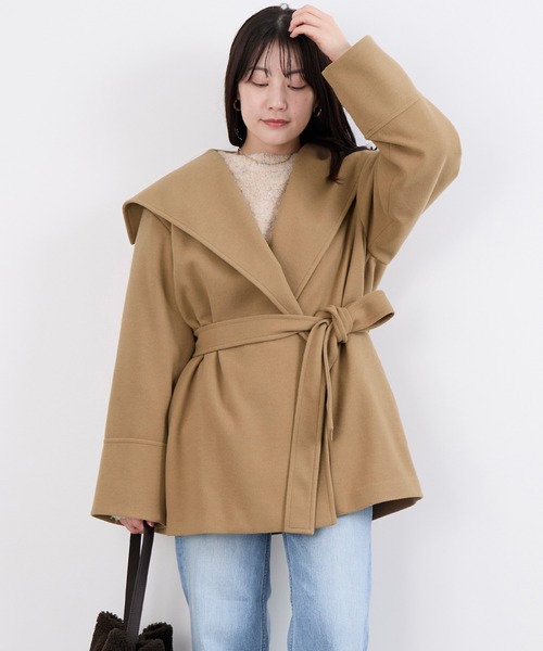 MICA&DEAL（マイカアンドディール） コート アウター ショールカラー