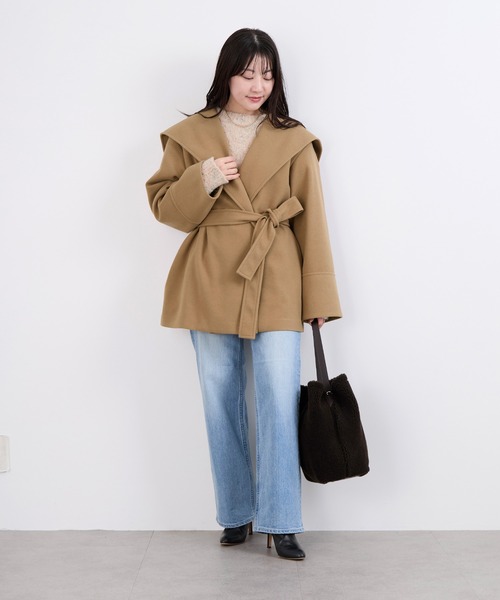 MICA&DEAL（マイカアンドディール） コート アウター ショールカラー