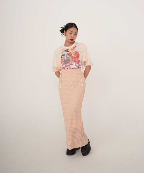 「TINA:JOJUN」 ボレロ M サックスブルー レディース_画像7