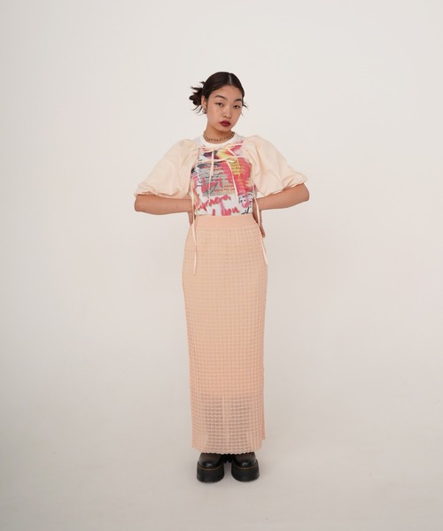 「TINA:JOJUN」 ボレロ M サックスブルー レディース_画像8