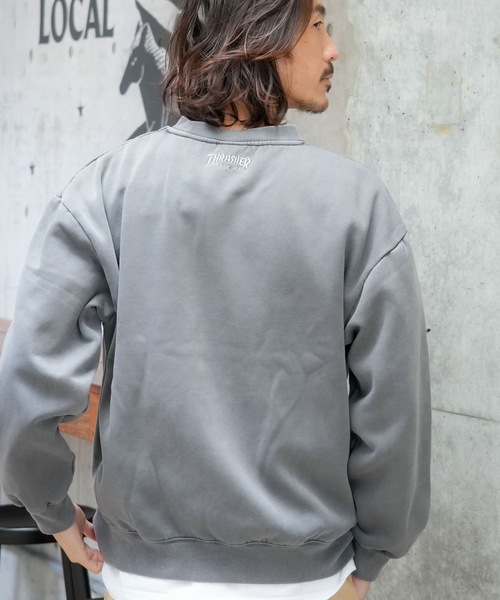 THRASHER スウェットシャツ グレー THRASHER（スラッシャー） トレーナー スウェット メンズ レディース
