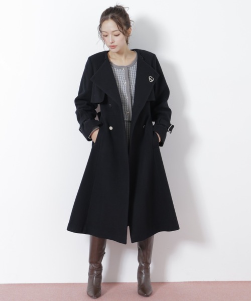 JILL by JILL STUART（ジルバイジルスチュアート） ノーカラーコート