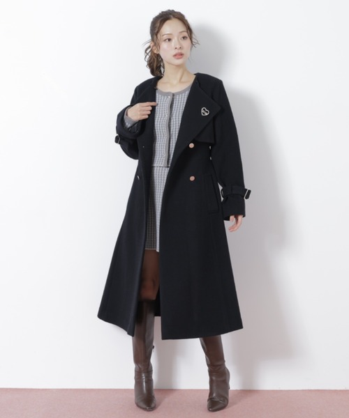 JILL by JILL STUART（ジルバイジルスチュアート） ノーカラーコート