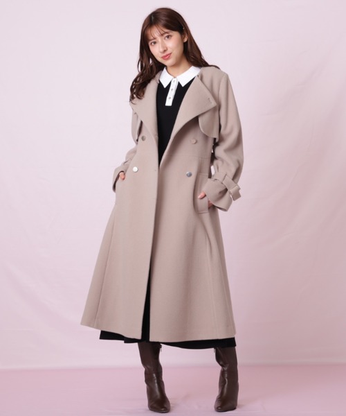 JILL by JILL STUART（ジルバイジルスチュアート） ノーカラーコート