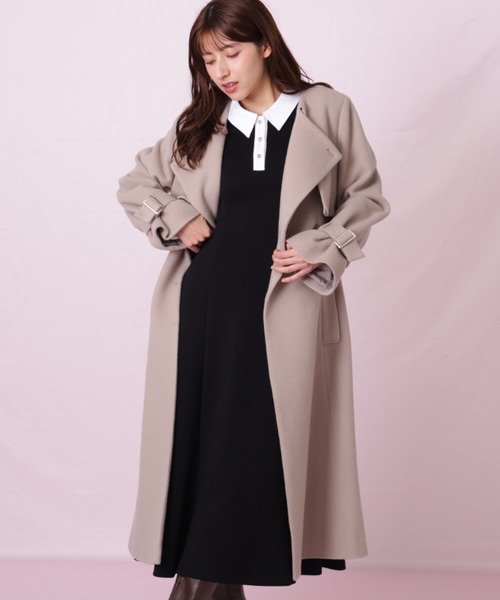JILL by JILL STUART（ジルバイジルスチュアート） ノーカラーコート