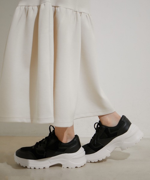 「Juze」 ローカットスニーカー S シルバー レディース_画像8