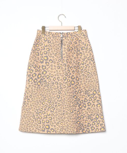 DRAWER（ドゥロワー） フレアスカート 36 ベージュ レディース