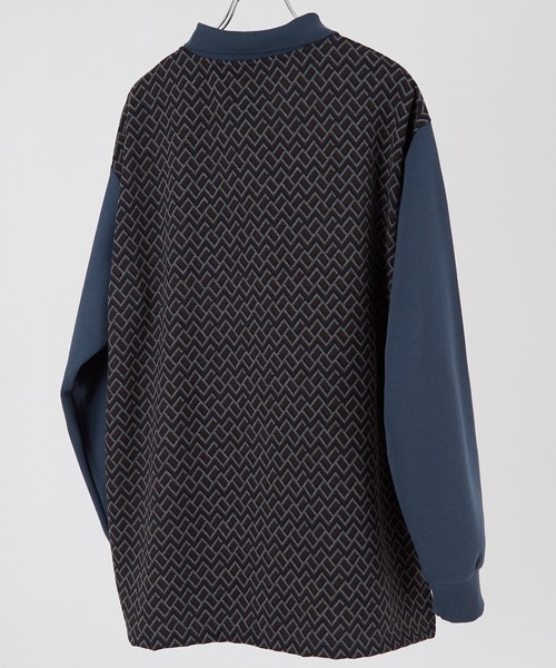 「improves」 長袖ポロシャツ MEDIUM ブラック メンズ_画像3