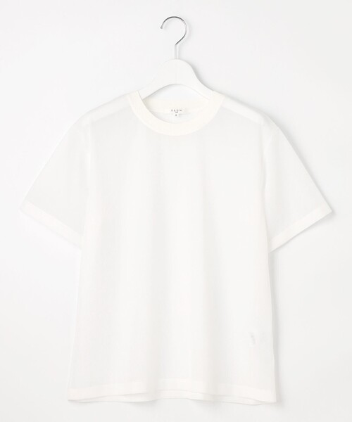 「23区」 半袖Tシャツ 38 ホワイト レディース_画像4