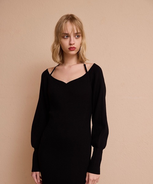 EIMY ISTOIRE（エイミーイストワール） ワンピース フロントロゴ