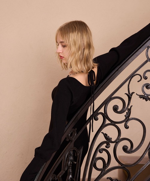 EIMY ISTOIRE（エイミーイストワール） ワンピース フロントロゴ