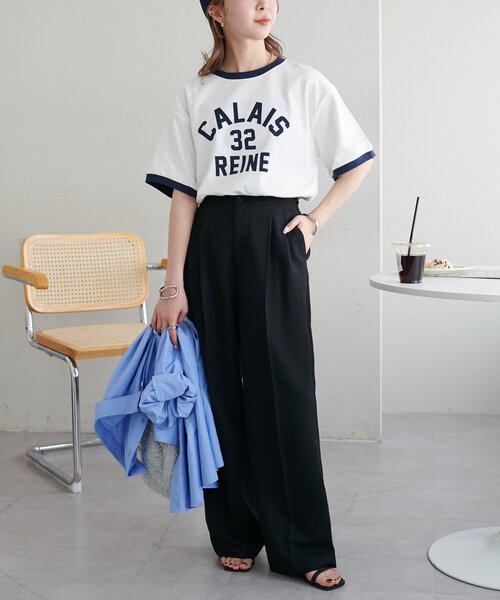 「DISCOAT」 半袖Tシャツ FREE イエロー レディース_画像7