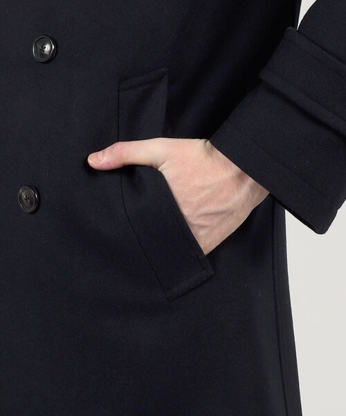 【eco】WTAPS 12AW Pコート / カシミアブレンド / S-M TOMORROWLAND（トゥモローランド） pコート ピーコート ウールカシミヤ