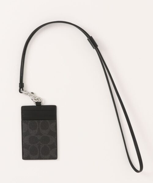 COACH（コーチ） パスケース ID ランヤード・シグネチャー : ZOZOTOWN