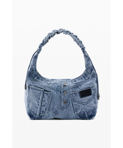 Desigual デシグアル ギャザーバッグ Desigual（デシグアル） ショルダーバッグ バッグ デニム ギャザー