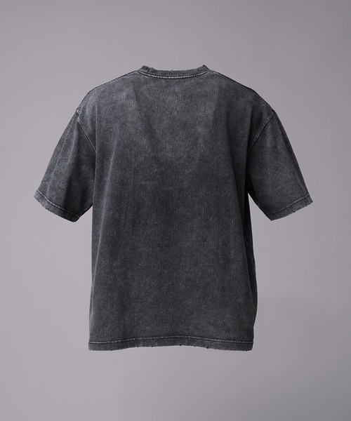 「MAISON SPECIAL」 半袖Tシャツ 1 ダークブラック メンズの画像