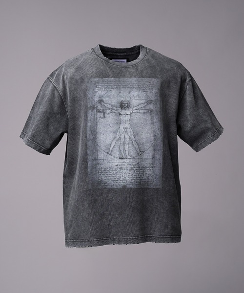 「MAISON SPECIAL」 半袖Tシャツ 1 ダークブラック メンズの画像