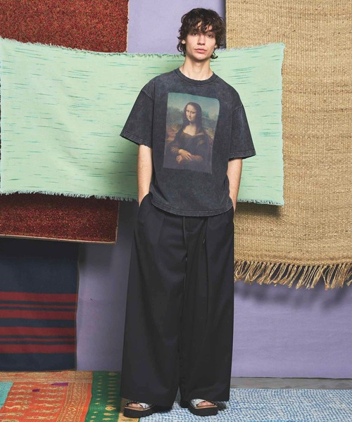 「MAISON SPECIAL」 半袖Tシャツ 1 ダークブラック メンズの画像