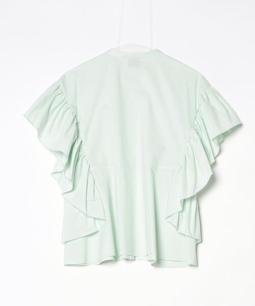 ユナイテッドアローズ UNITED ARROWS ライム ブラウス UNITED ARROWS（ユナイテッドアローズ） ノースリーブブラウス FREE