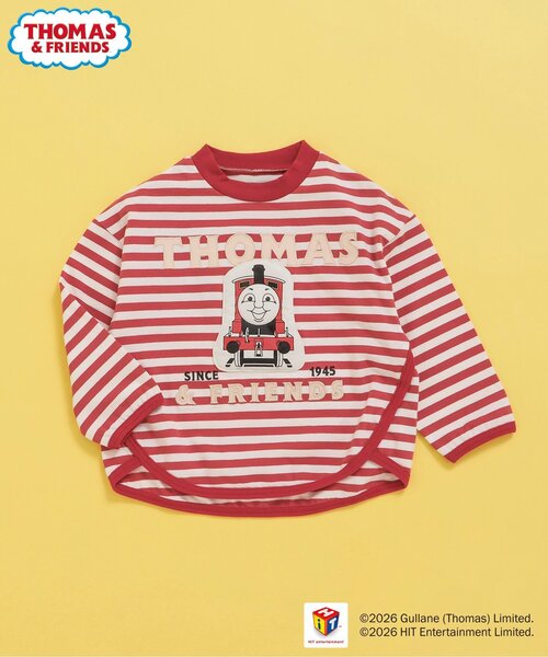 BIT'Z（ビッツ） tシャツ 「トーマス」キャラクター長袖Tシャツ キッズ