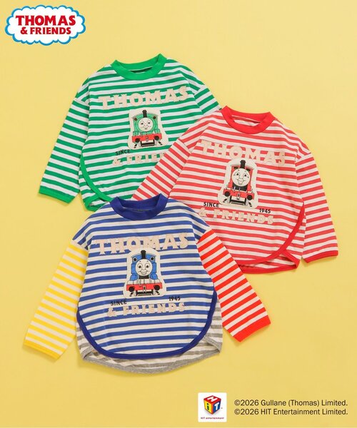 BIT'Z（ビッツ） tシャツ 「トーマス」キャラクター長袖Tシャツ キッズ