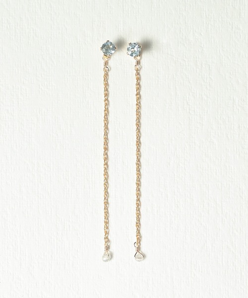 「NOIR DE POUPEE」 ピアス(両耳用) FREE ホワイト レディース_画像2