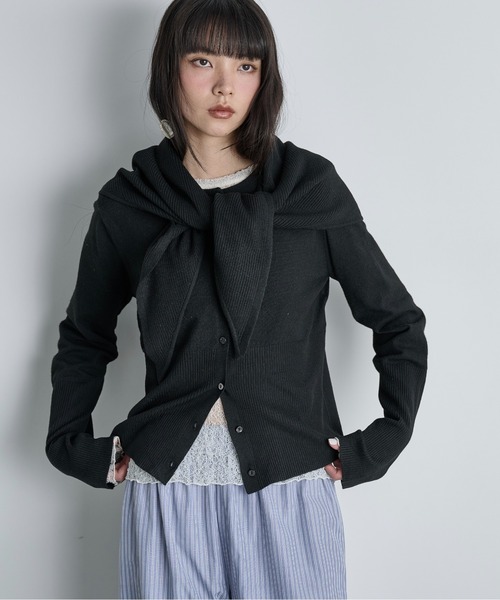 お値下げ中→yonfa ヨンファ　クーコーカーディガン 中古・古着通販】YOKE (ヨーク) CONNECTING CARDIGAN(コネクティング