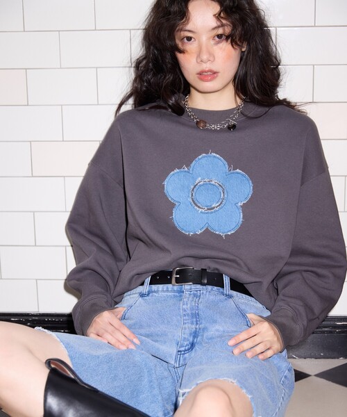 PUBLUX（パブリュクス） スウェットカットソー「MARY QUANTコラボ