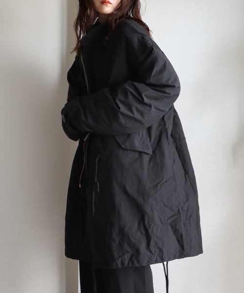 [COURO] Mod's Coat L оливковый женский 