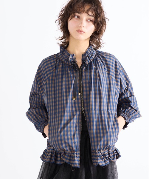 Marilyn Moon（マリリンムーン） ブルゾン アウター gingham check