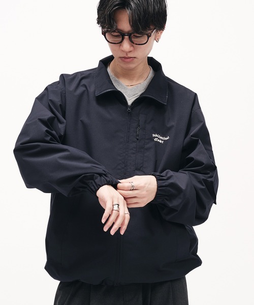 「Adoon plain」 ブルゾン MEDIUM ライトベージュ メンズ_画像5