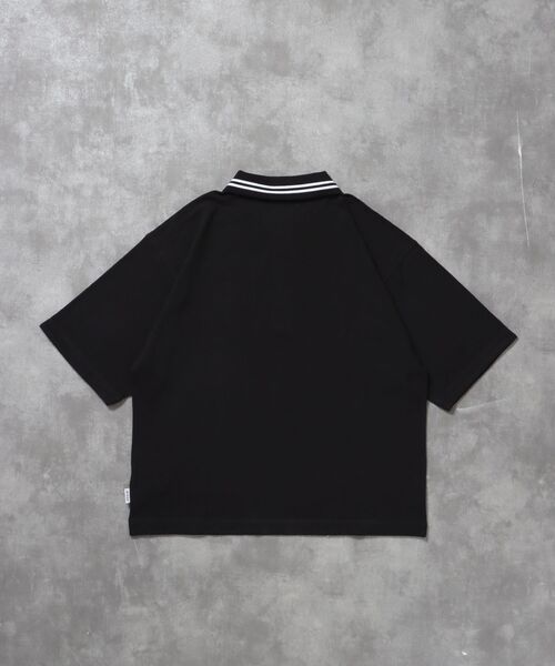 ffein ポロシャツ 半袖 「FFEIN（フェイン）」配色ラインワンポイント