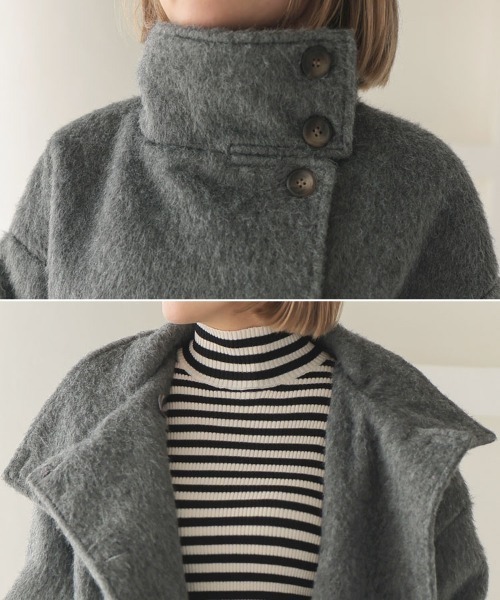 「DONOBAN」 「Pufe」ジャケット FREE グレイッシュベージュ レディース_画像5