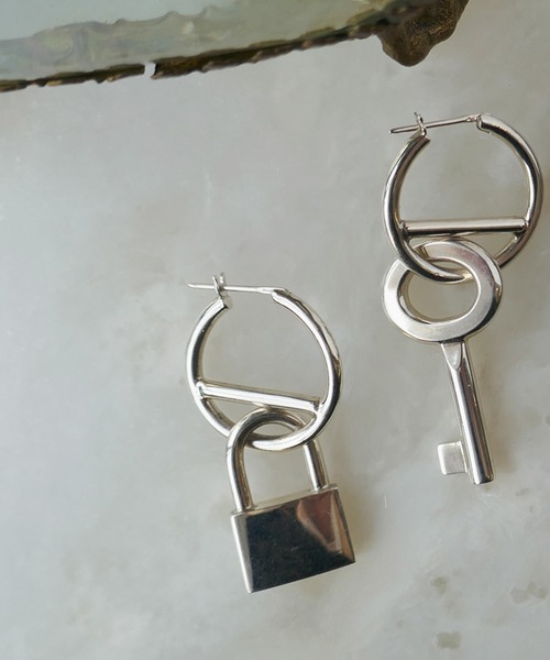 「e.m.」 ピアス（片耳用） FREE シルバー レディース_画像6