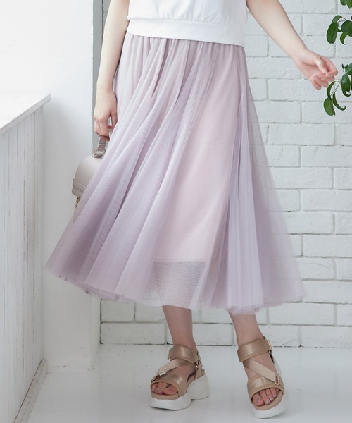 「12Twelve Agenda」 ロングスカート M ピンク レディース_画像7