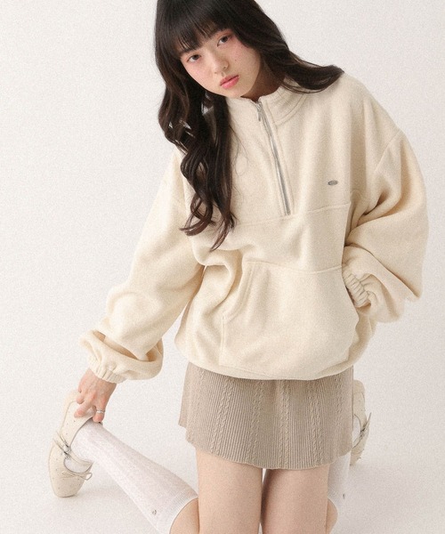 Heather（ヘザー） スカート ケーブルニットミニスカート 656151