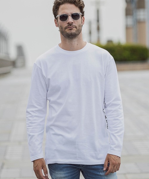 「1PIU1UGUALE3 RELAX 」 長袖Tシャツ X-LARGE カーキ メンズ_画像2