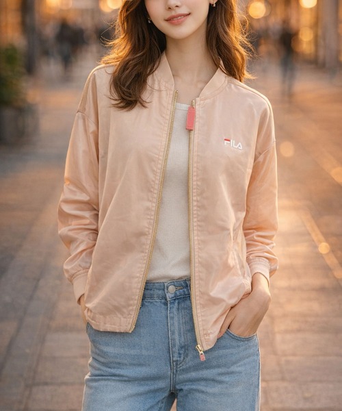 FILA（フィラ） パーカー FILA UV接触冷感シアージップアップパーカー
