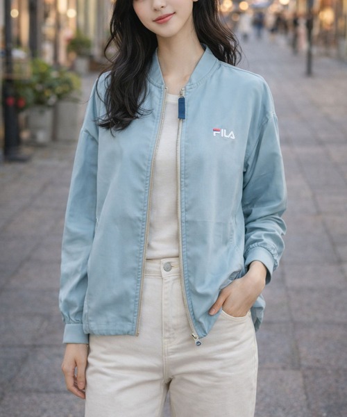 FILA（フィラ） パーカー FILA UV接触冷感シアージップアップパーカー