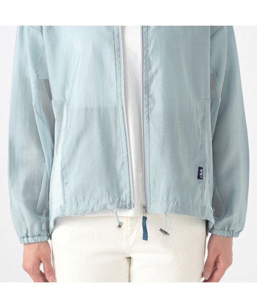 FILA（フィラ） パーカー FILA UV接触冷感シアージップアップパーカー
