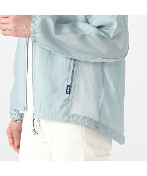 FILA（フィラ） パーカー FILA UV接触冷感シアージップアップパーカー