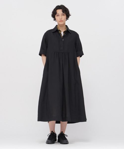 未使用タグ付き✨24SS マーガレットハウエル リネン シャツワンピース Ⅱ MARGARET HOWELL - 新品タグ付き 2024マーガレットハウエル リネン