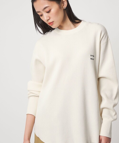 CITEN（シテン） tシャツ 「CITEN」エッセンシャルワッフルトップ