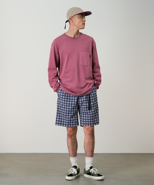 Gramicci（グラミチ） ワイドパンツ パンツ CHECKERED SHELL SHORT