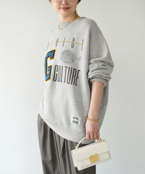tシャツ 「GOLDEN GOOSE / ゴールデングース」OVER COTTON SWEAT レディースの画像