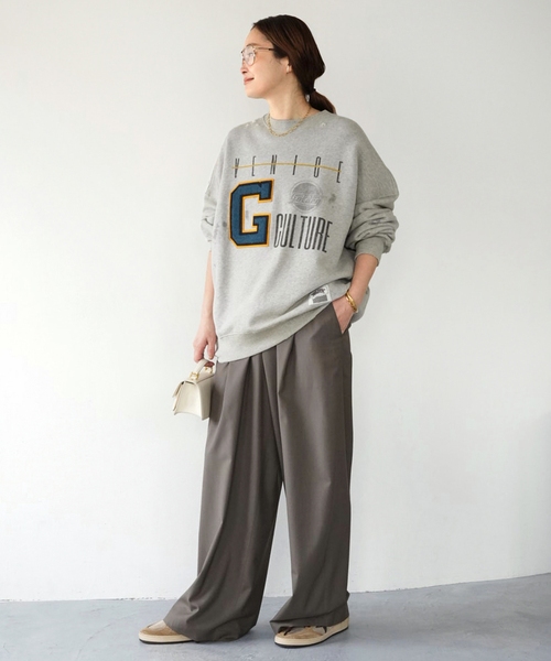 tシャツ 「GOLDEN GOOSE / ゴールデングース」OVER COTTON SWEAT レディースの画像