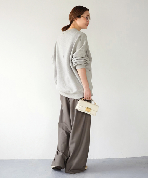 tシャツ 「GOLDEN GOOSE / ゴールデングース」OVER COTTON SWEAT レディースの画像