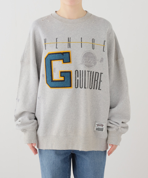 tシャツ 「GOLDEN GOOSE / ゴールデングース」OVER COTTON SWEAT レディースの画像