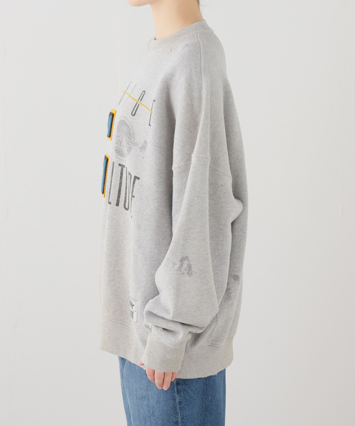 tシャツ 「GOLDEN GOOSE / ゴールデングース」OVER COTTON SWEAT レディースの画像