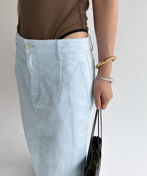 EDIT. FOR LULU（エディットフォールル） スカート Garment dye Chino